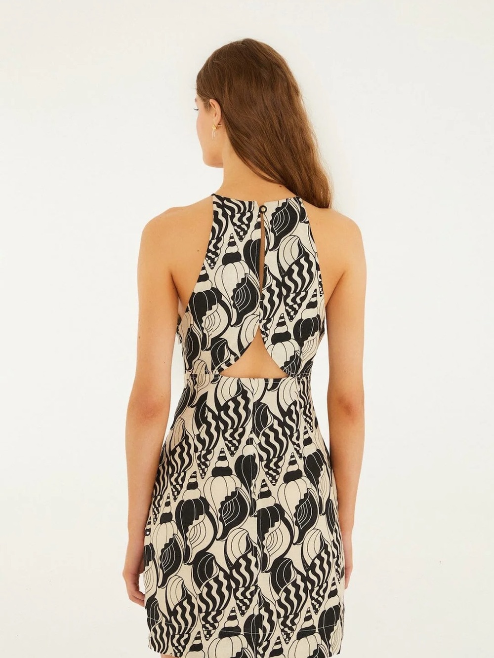 SEASHELL SERENADE MINI DRESS - Picture 3 of 4